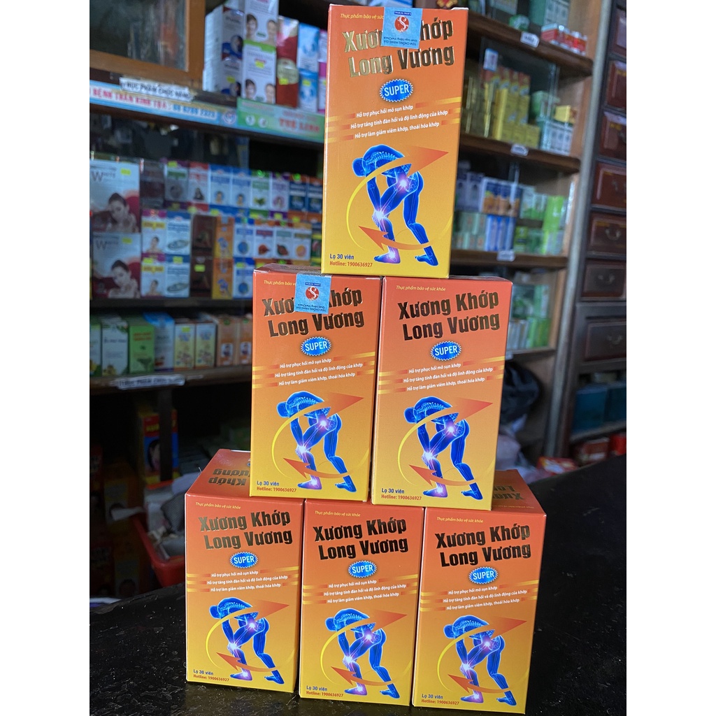 Viên Uống Xương Khớp Long Vương Giúp Tái Tạo, Phục Hồi Mô Sụn Khớp, Tăng Tính Đàn Hồi