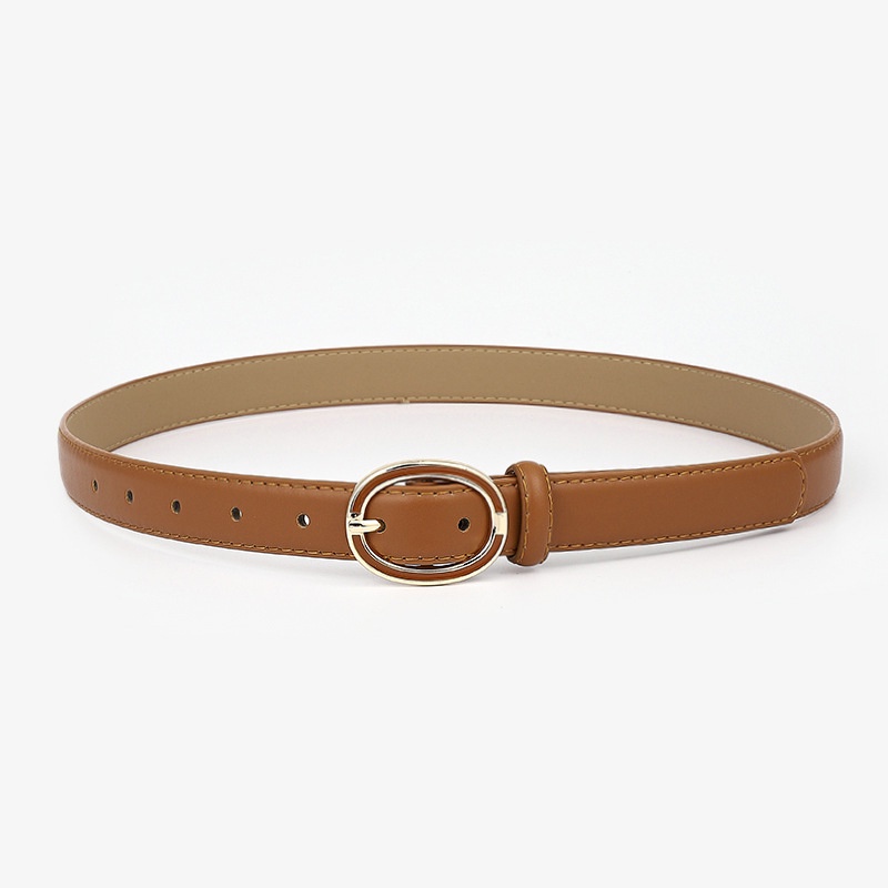 Thắt Lưng Khóa Cài Sơn Màu Thời Trang Nhật Bản Mới Cho Nữ