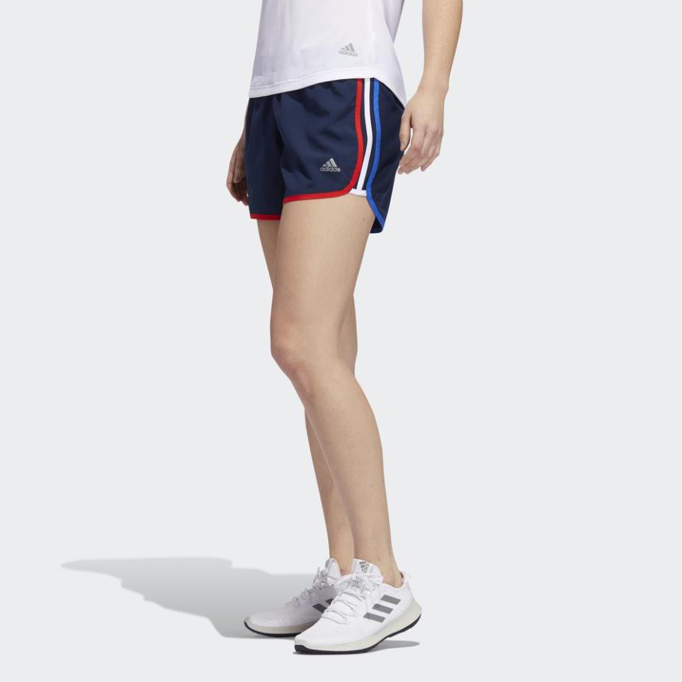 adidas RUNNING Quần short Marathon 20 Nation Nữ Màu xanh dương FM5779 Xịn *