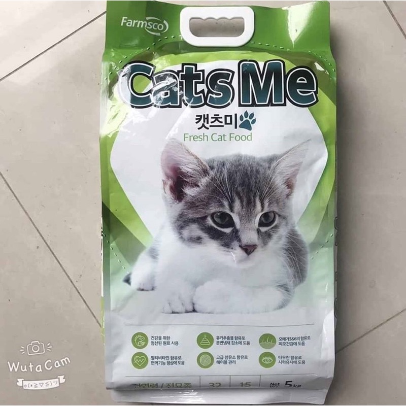 Thanh Lý (1kg)hạt thức ăn cho mèo Catsme