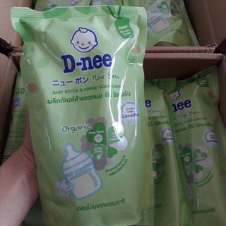 Túi nước rửa bình sữa Dnee Organic 600ml