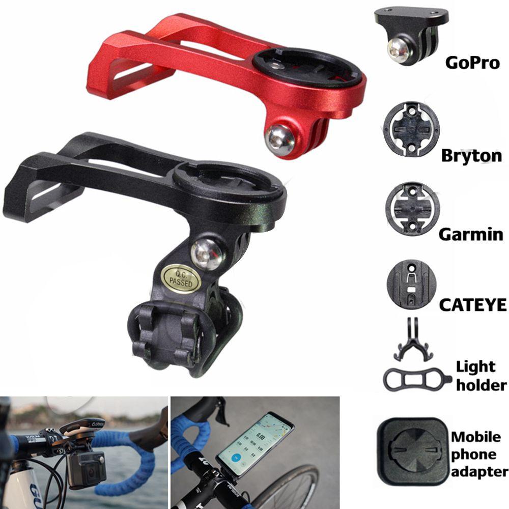 SHOUKEY Giá Đỡ Đèn Pin Gắn Tay Lái Xe Đạp Bằng Sợi Carbon