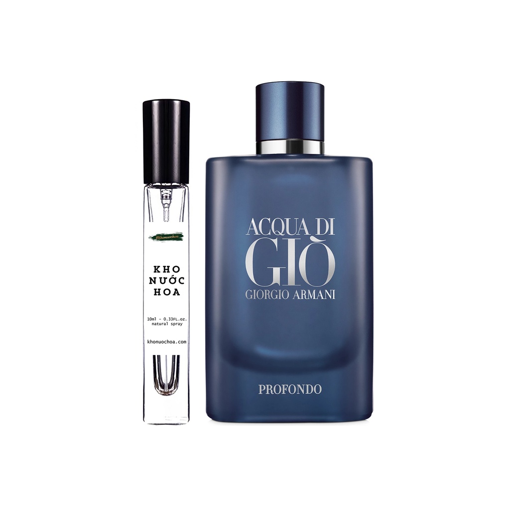 Nước hoa dùng thử Giorgio Armani Acqua di Gio Profondo