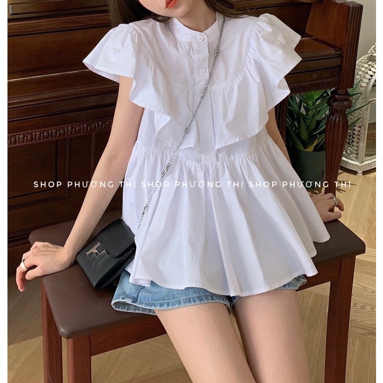 ÁO BABYDOLL CÁNH TIÊN ULZZANG (video/sẵn)