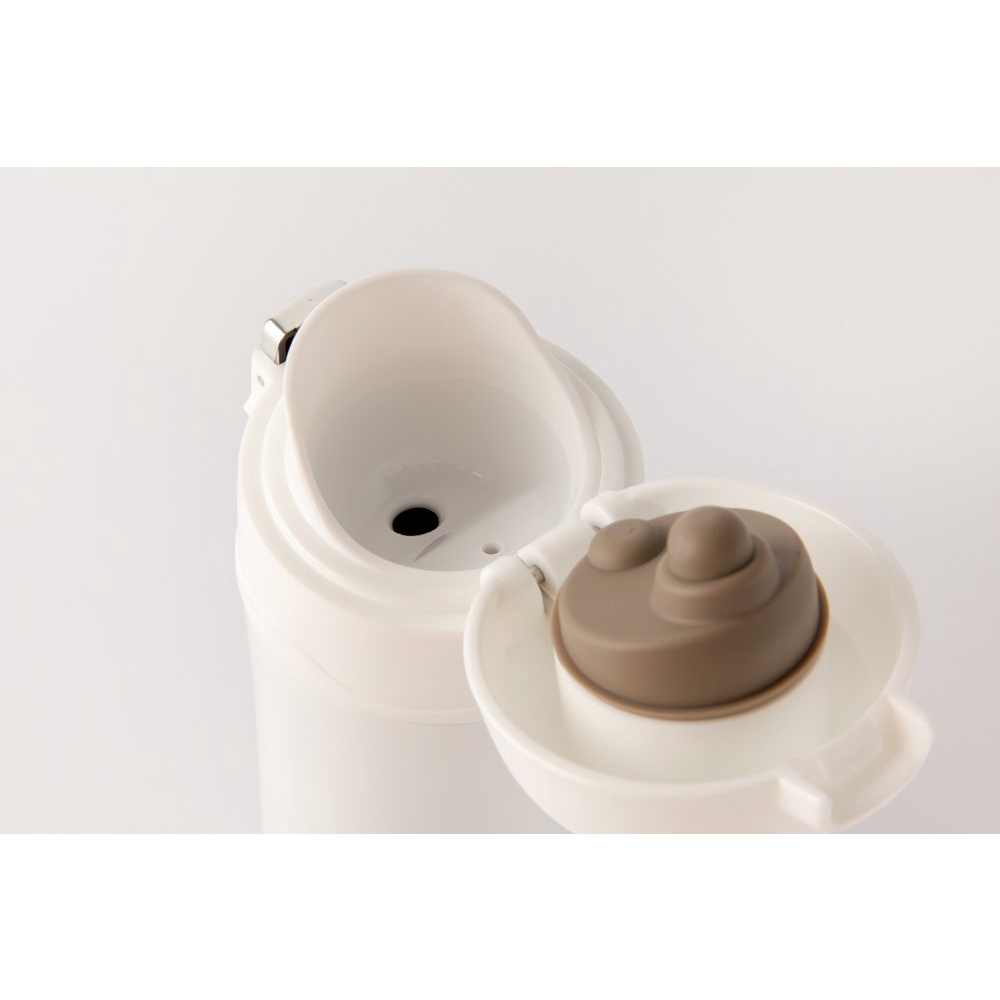 Bình Uống Nước Tumbler ARTBOX Hàn Quốc Màu Trắng Có Nút Ấn