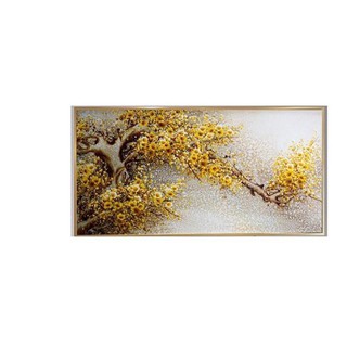 Tranh đính đá toàn bộ 5D , Tranh hoa mai 70*130 cm