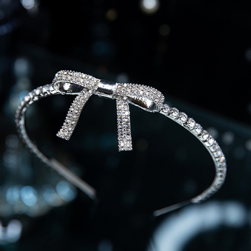 Băng Đô Nơ Đính Đá Thời Trang