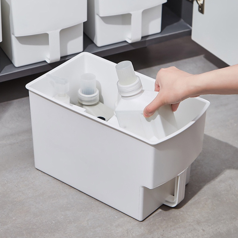 Hộp Đựng Đồ Dùng Có Tay Cầm Tiện Dụng Cho Phòng Khách / Bếp