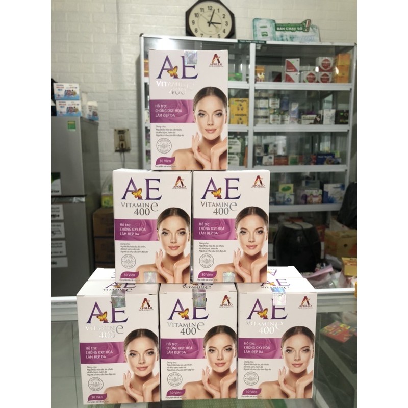 VITAMIN E 400UI- Làm Đẹp Da, Ngăn Ngừa Lão Hoá