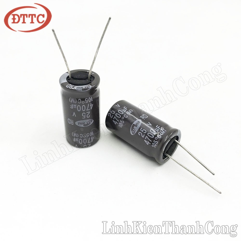 Tụ SAMWHA 4700uF 25V (16x30mm)