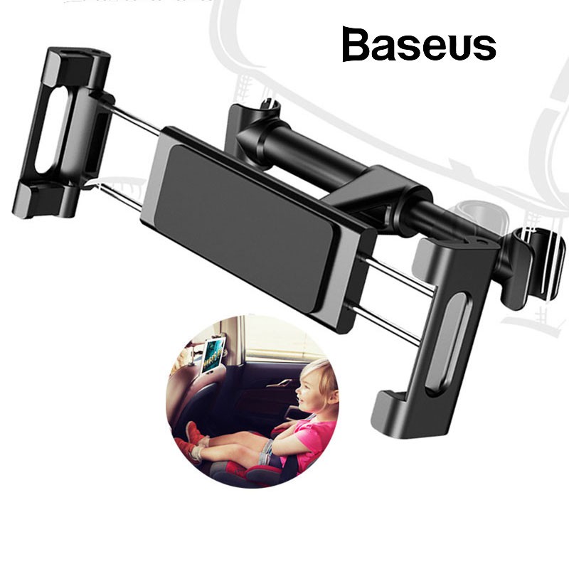 Giá Đỡ Điện Thoại Tablet iPad Sau Ghế Ô Tô Xe Hơi Baseus Back Seat Car Mount Holder (màu đen)