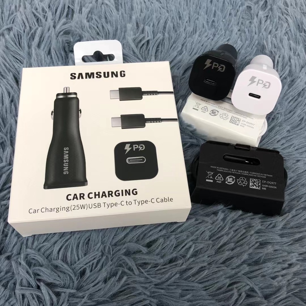 Tẩu Sạc Xe Hơi Samsung 25W Sạc Nhanh Type C