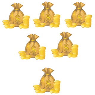 Que cắm bánh Set cắm túi tiền