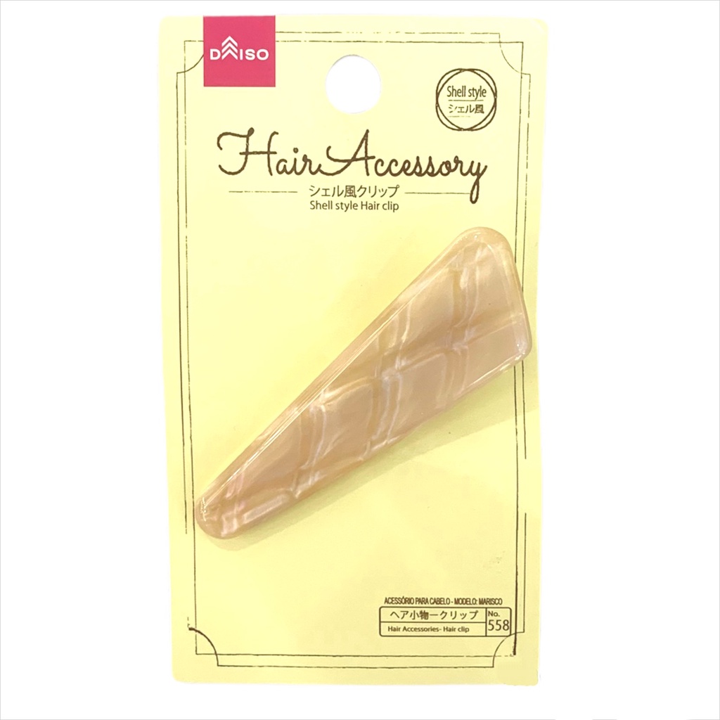 Daiso Kẹp tóc kiểu vỏ sò số 58