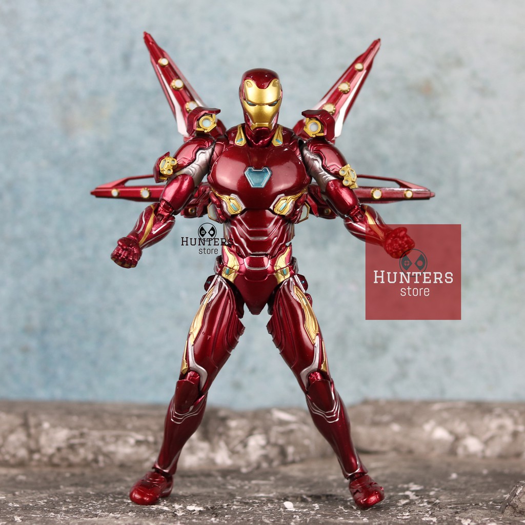 Mô hình Iron Man Mark 50 Nano Weapon Set 2 Shf Avengers Endgame