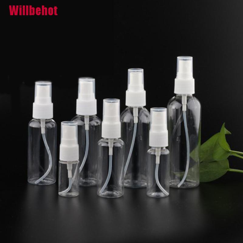 Bình Xịt Rỗng Bằng Nhựa Trong Suốt Nhỏ Gọn Và Cầm Tay