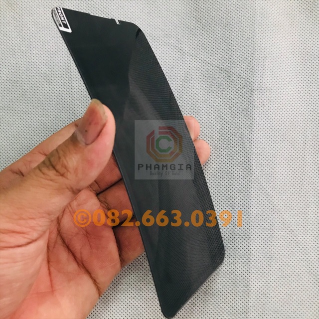 Kính cường lực dẻo vsmart live / active 3 9H chống nhìm trộm,, không viền, full 98%