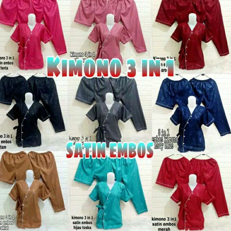 Sản phẩm giảm giá hôm nay	Thỏ99_shop PIYAMA KIMONO 3IN1 / SATIN EMBOS SIZE FIT TO XL | BigBuy360 - bigbuy360.vn