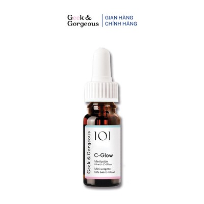 [CHAI RỖNG - QUÀ TẶNG KHI MUA C-GLOW 30ML] Geek&Gorgeous C-Glow 10ml