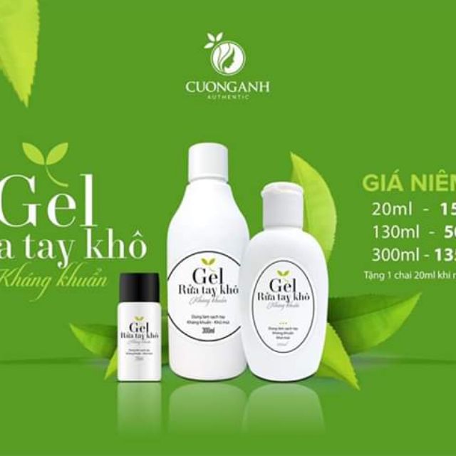 Gel rửa tay khô kháng khuẩn