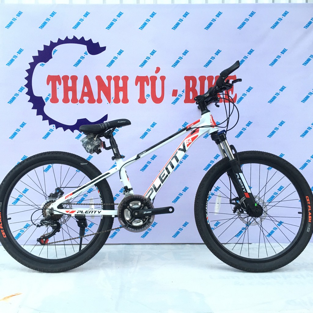 xe đạp thể thao địa hình MTB PLENTY Z142 khung nhôm 24inch