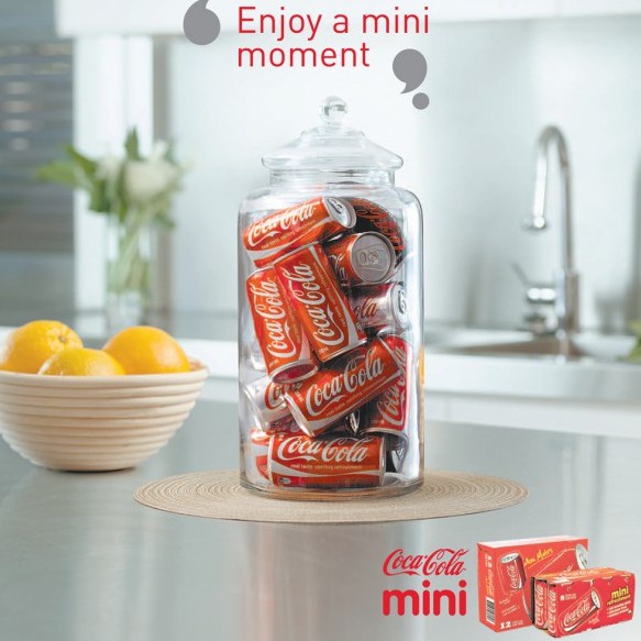 Coca Cola mini Nhật Bản, Coca Cola Mini Nhật lon nhí 160ml vị nguyên bản