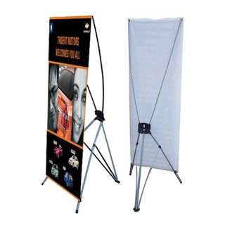 Chân đế standee chữ x cường lực siêu cứng 0,8 x 1,8m