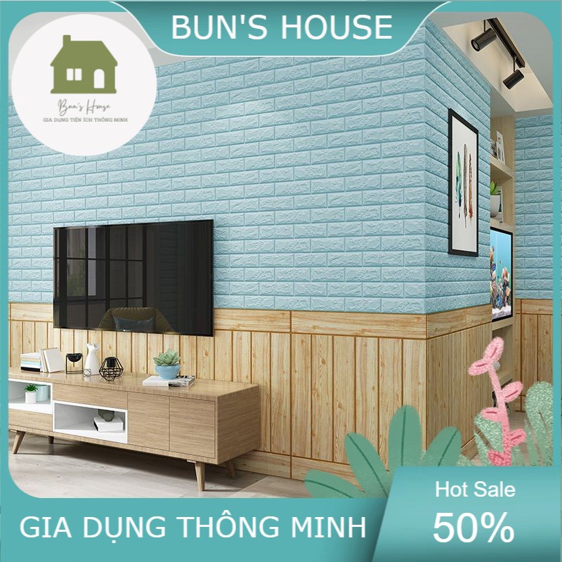 Xốp Dán Tường Giả Gạch Da Dạng Màu Sắc Và Kiểu Dáng