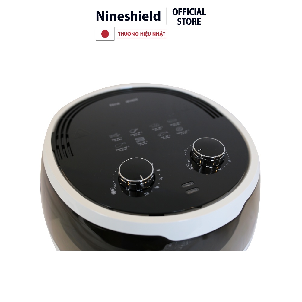 Nồi Chiên Không Dầu 8L Nineshield Loại Cơ KB-6001M