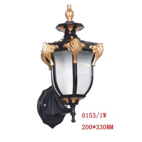 Đèn tường MONSKY TAKA trang trí ngoài trời, sân vườn, cột cổng chống nước kèm bóng LED