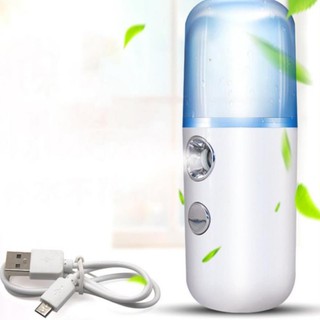 [CHÍNH HÃNG] Máy xông mặt mini - xịt khoáng Nano cầm tay, Máy phun sương- Bh 3 tháng, lỗi 1 đổi 1 trong 7 ngày