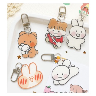 💖 𝑭𝑹𝑬𝑬𝑺𝑯𝑰𝑷 💖 móc chìa khóa, móc balo, túi ví hình siêu dễ thương - mincloset