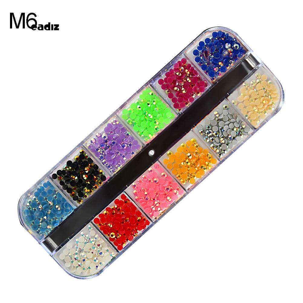 [Hàng mới về] Hộp phụ kiện trang trí móng tay nghệ thuật