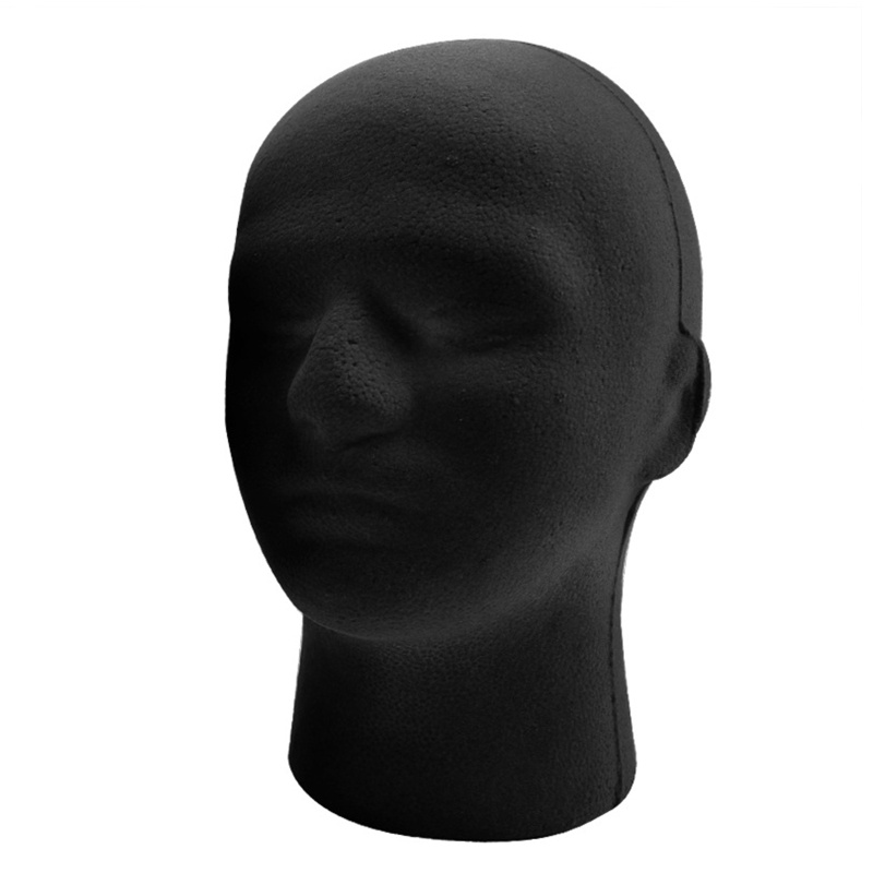 Mô Hình Ma Nơ Canh Nam Giới Bằng Xốp Polystyrene Màu Đen