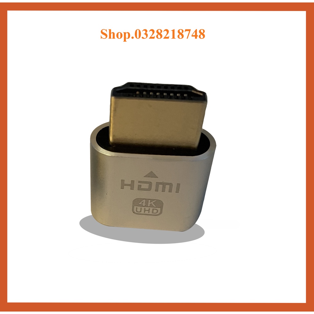 [VN] HDMI Dummy 4K, HDMI ảo 4K chất lượng cao - Bộ Điều Hợp Màn Hình Ảo HDMI giả lập