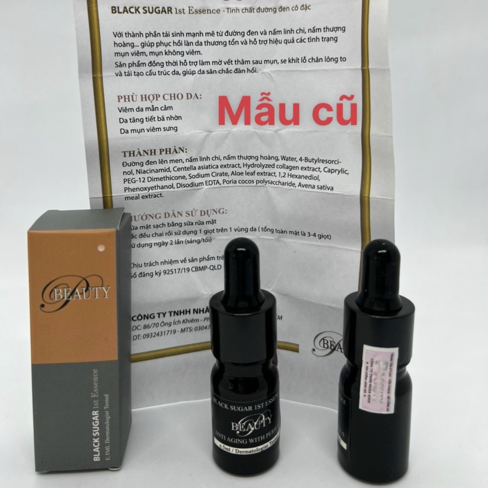 Serum Đường Đen  ⚡FREE SHIP⚡ Black Sugar ♥️ Black Sugar Nhật Bản Chính Hãng 5ml
