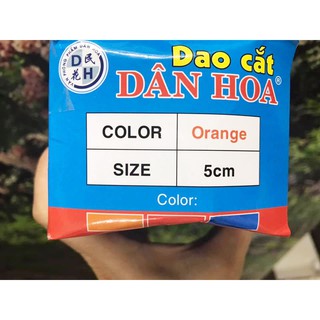 Dao Cắt Băng Dính Dân Hoa - Size  5cm