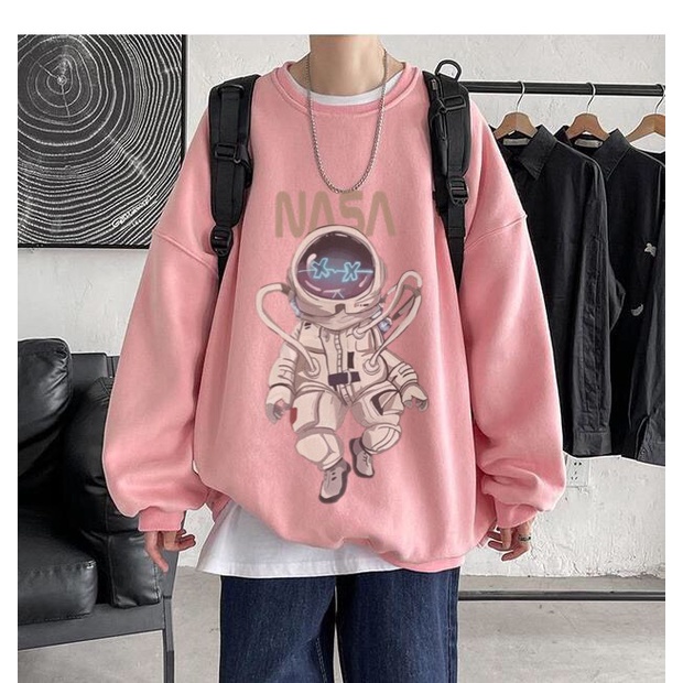 [ Mã 12FASHIONSALE1 giảm 10K đơn 50K ] áo sweater nam nữ chất nỉ form rộng cổ tròn dài tay họa tiết theo Trend APD02 | BigBuy360 - bigbuy360.vn