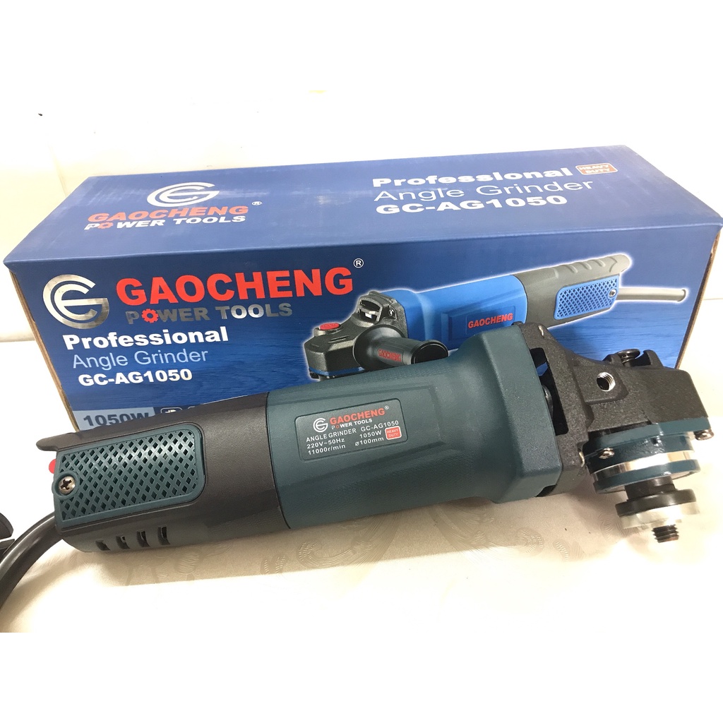 [Chính Hãng] Máy mài góc 100MM| Máy cắt cầm tay GaoCheng 1050W GC-AG1050( Cam kết lõi đồng 100%, hàng nhập khẩu)