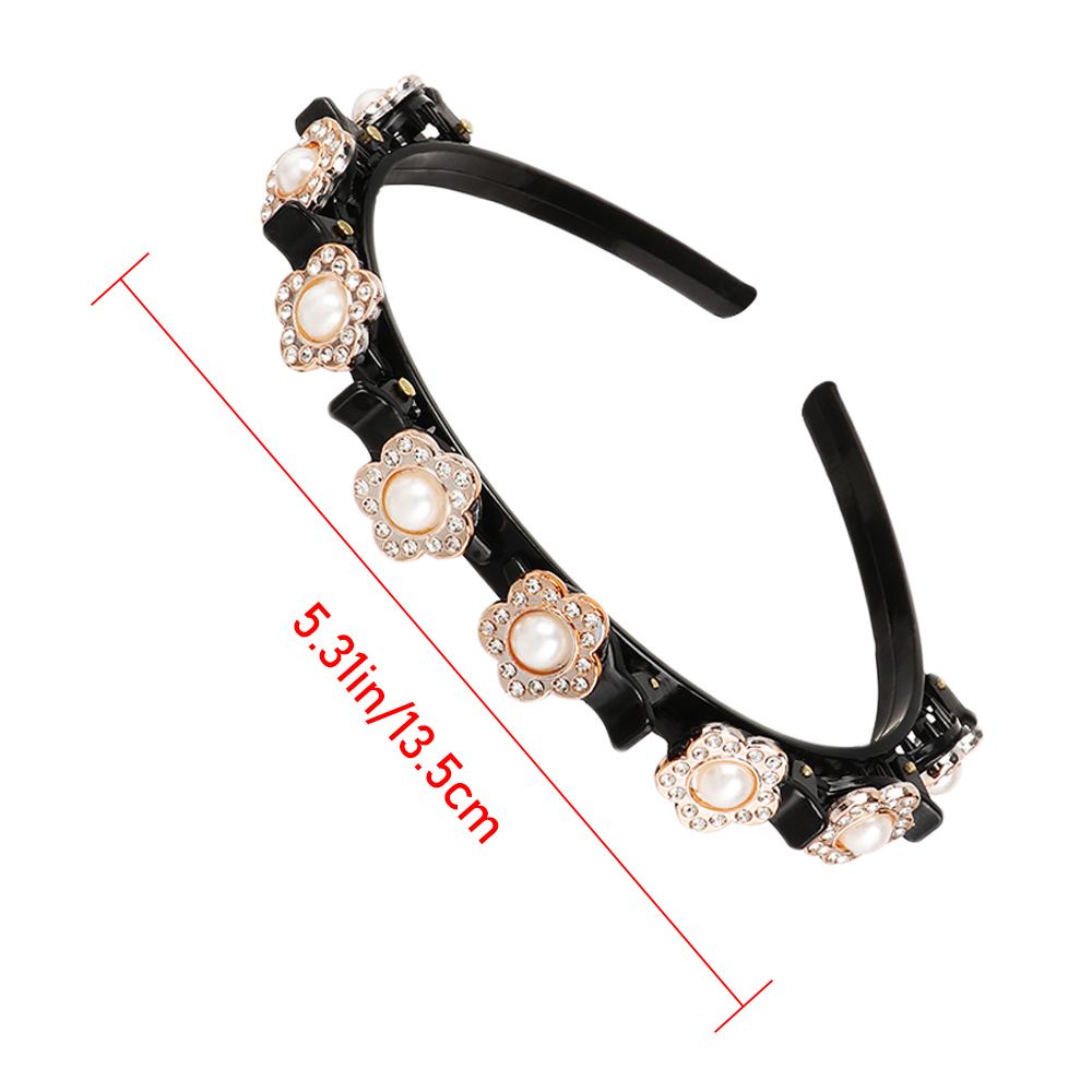 Dây Buộc Tóc Đính Ngọc Trai Giả Xinh Xắn Cho Nữ