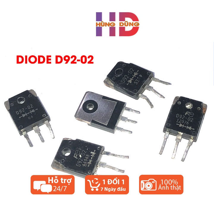 Combo 10 con Diode máy hàn D92-02  200V 20A diode xung hàng tháo máy linh kiện điện tử