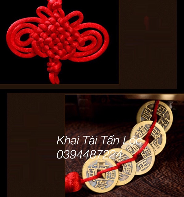Dây ngũ đế hồ lô bát quái chiêu tài hoá sát phong thủy