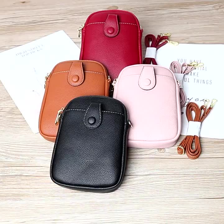 Túi đeo chéo nữ đựng điện thoại nhiều ngăn tiện dụng