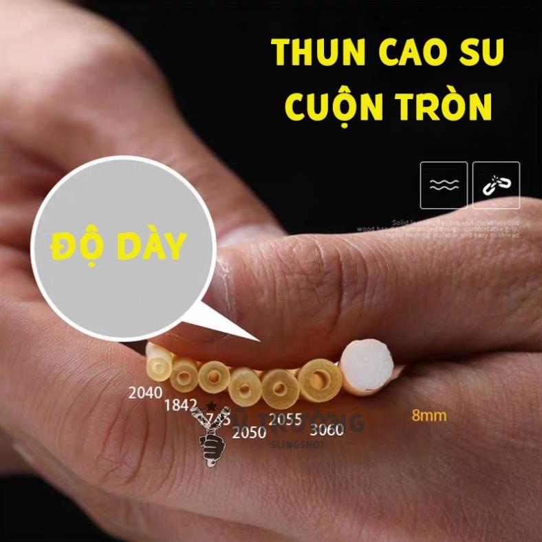 Thun Tròn Làm Ná Cao Su - Ống Thun Cao Su Dùng Cho Ná Bắn Cá Siêu Xịn Sò