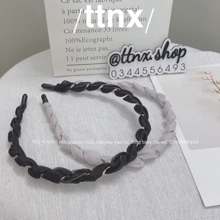 Bờm xoắn mảnh basic 🔅freeship🔅