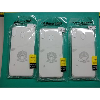Ốp lưng silicon fashion case samsung m10/m20 /màu trong_thd220-thd240
