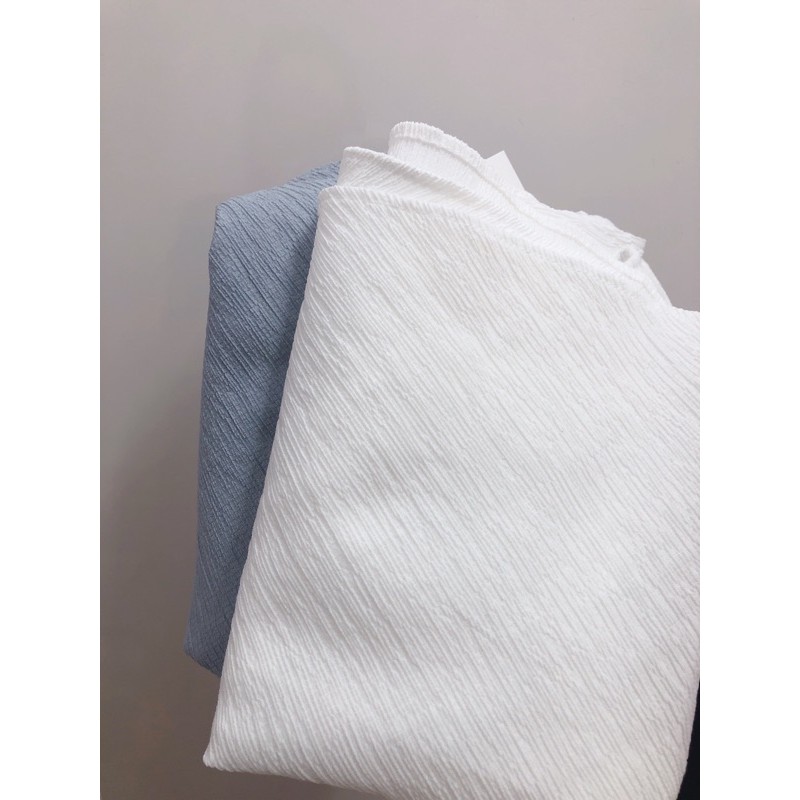 Áo sơ mi cổ chéo tay bồng không nhăn đi học đi làm | BigBuy360 - bigbuy360.vn