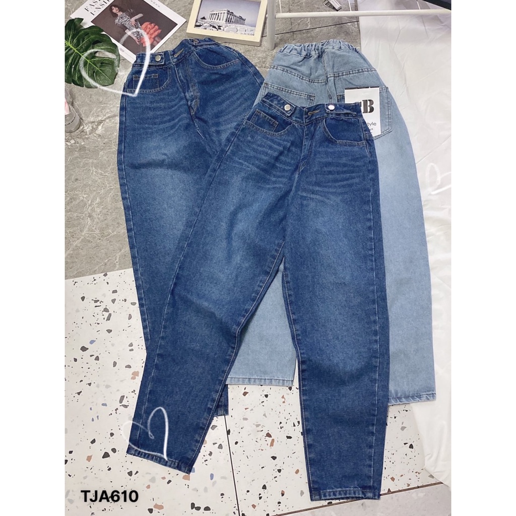 (FREESHIP-HÀNG CÓ SẴN) Quần Jean Thái Lưng Thun_TJA610