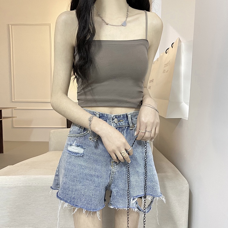 NRVP Áo Thun Mỏng Tay Ngắn Phong Cách Hàn Quốc Mới Mùa Hè 2022 Dành Cho Nữ