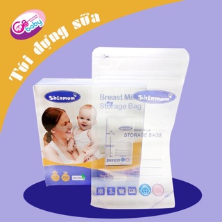 Túi trữ sữa shinmom 100ml hộp 30 túi